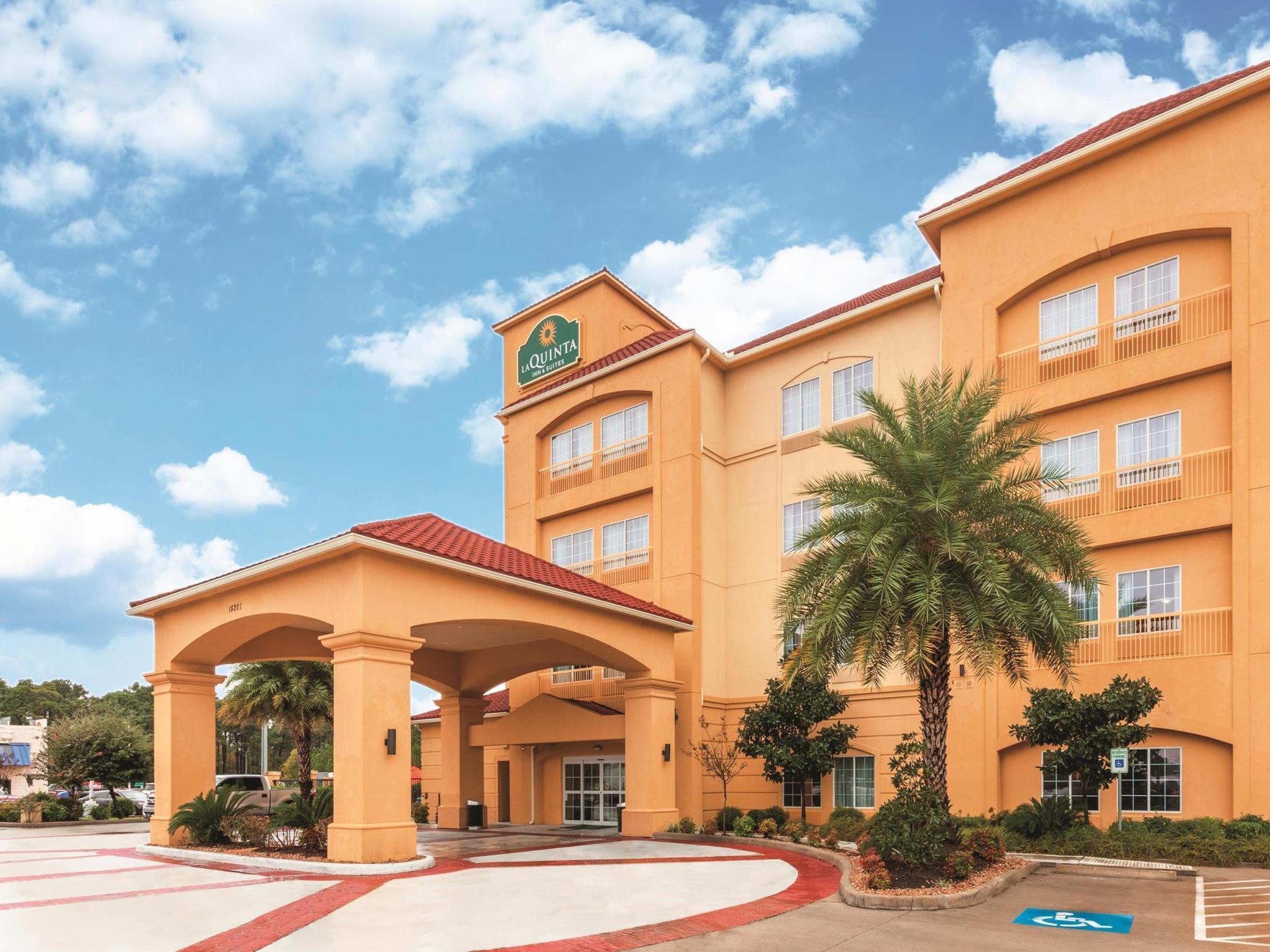 Отель La Quinta By Wyndham Houston Iah Bush Intl Airport E Хамбл Экстерьер фото